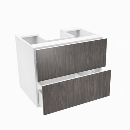 30'' hanging / floating vanity with two large drawers