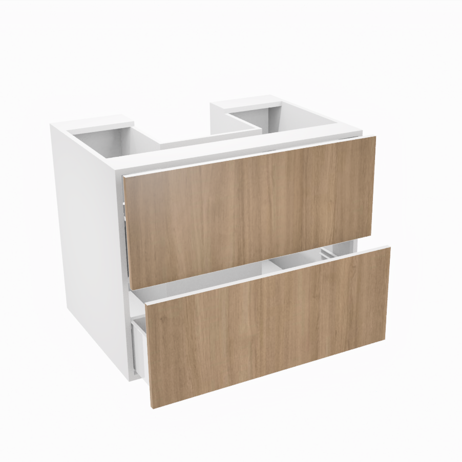 30'' hanging / floating vanity with two large drawers