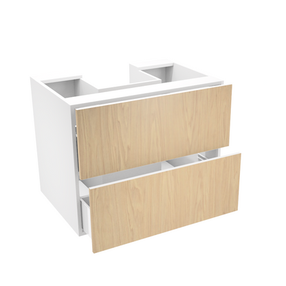 30'' hanging / floating vanity with two large drawers