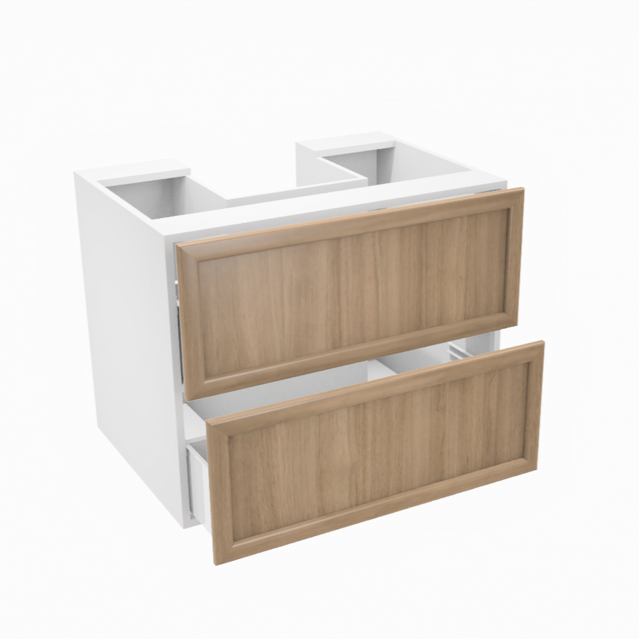30'' hanging / floating vanity with two large drawers