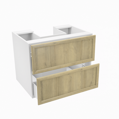 30'' hanging / floating vanity with two large drawers