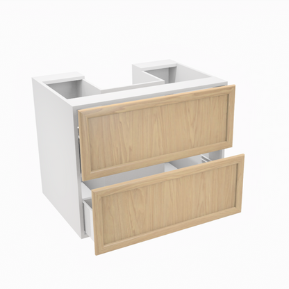30'' hanging / floating vanity with two large drawers