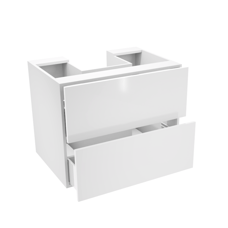 30'' hanging / floating vanity with two large drawers