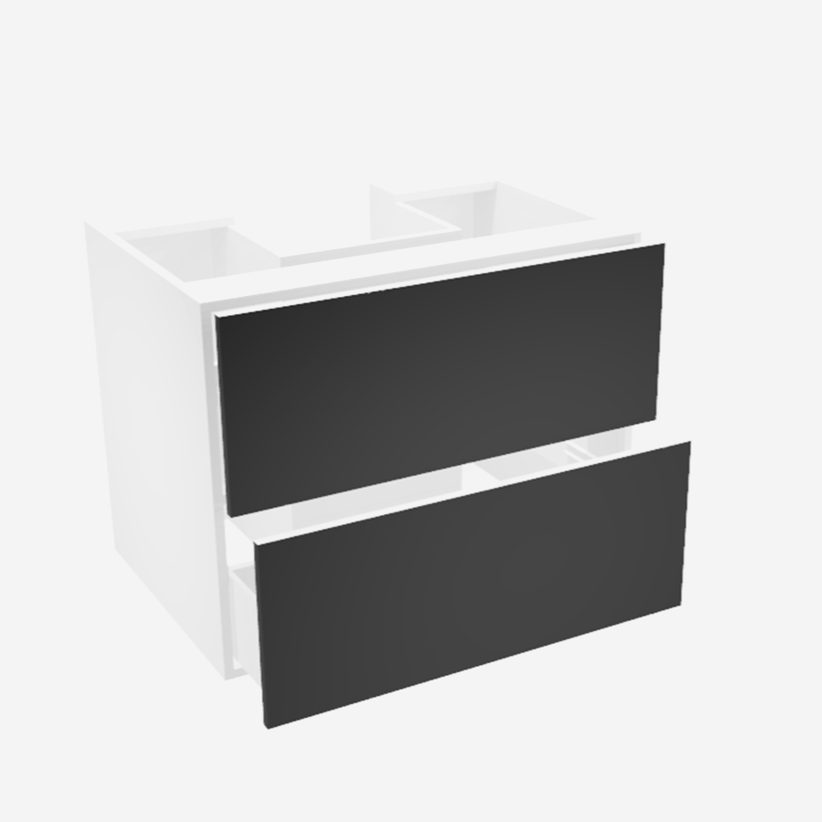 30'' hanging / floating vanity with two large drawers