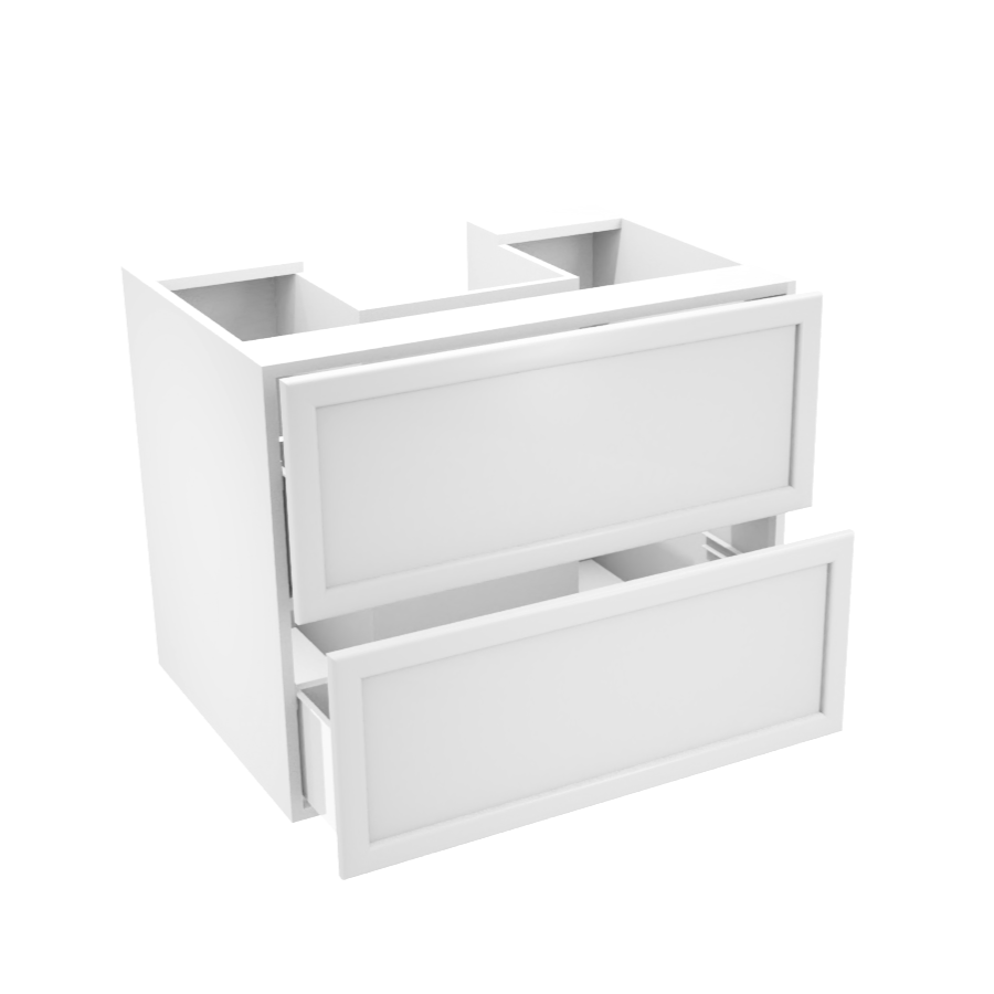 30'' hanging / floating vanity with two large drawers