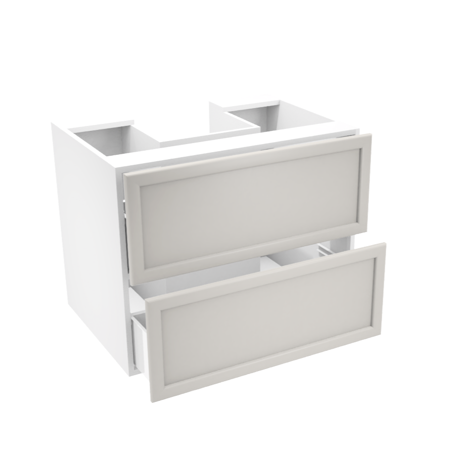 30'' hanging / floating vanity with two large drawers