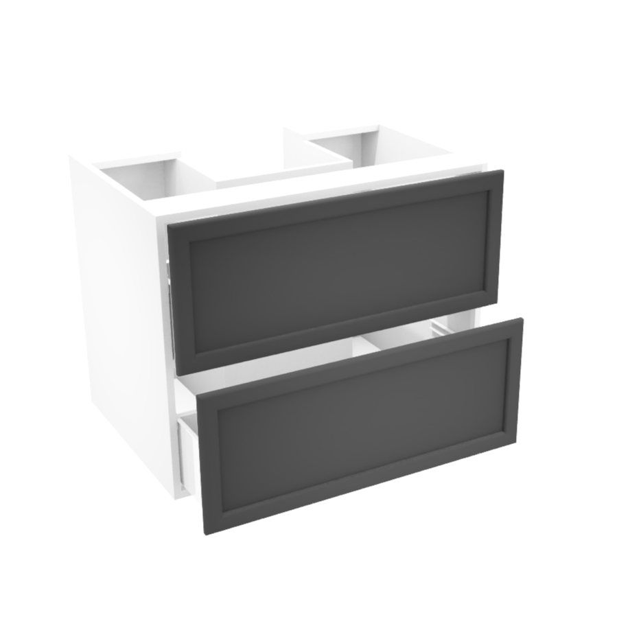 30'' hanging / floating vanity with two large drawers