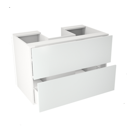 36'' hanging/floating vanity with two large drawers