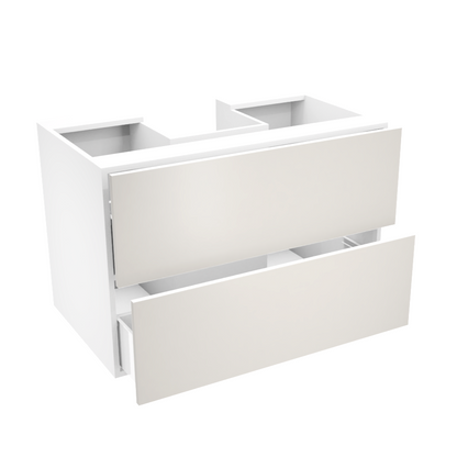 36'' hanging/floating vanity with two large drawers