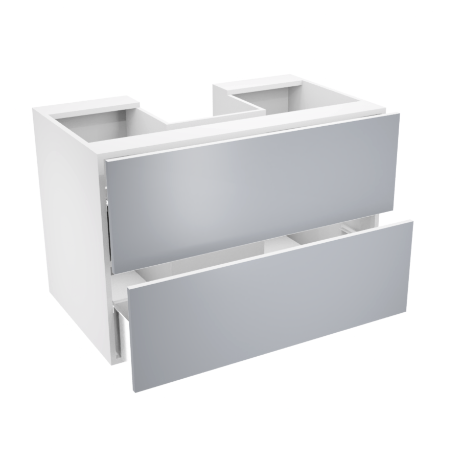 36'' hanging/floating vanity with two large drawers