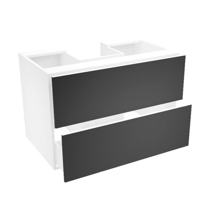 36'' hanging/floating vanity with two large drawers