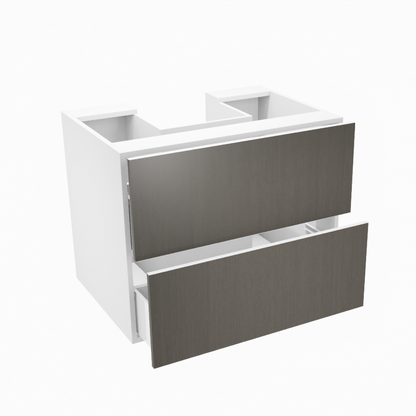 30'' hanging / floating vanity with two large drawers