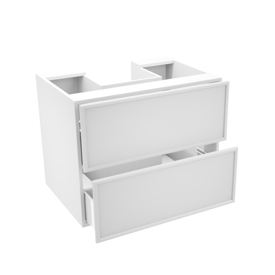 30'' hanging / floating vanity with two large drawers