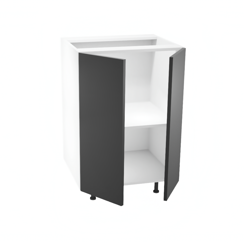 Bathroom vanity with 2 doors 24''L