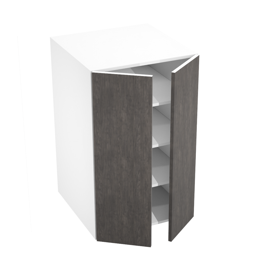 Armoire de cuisine profonde 2 portes (27''L x 39''H x 23 3/4''P)