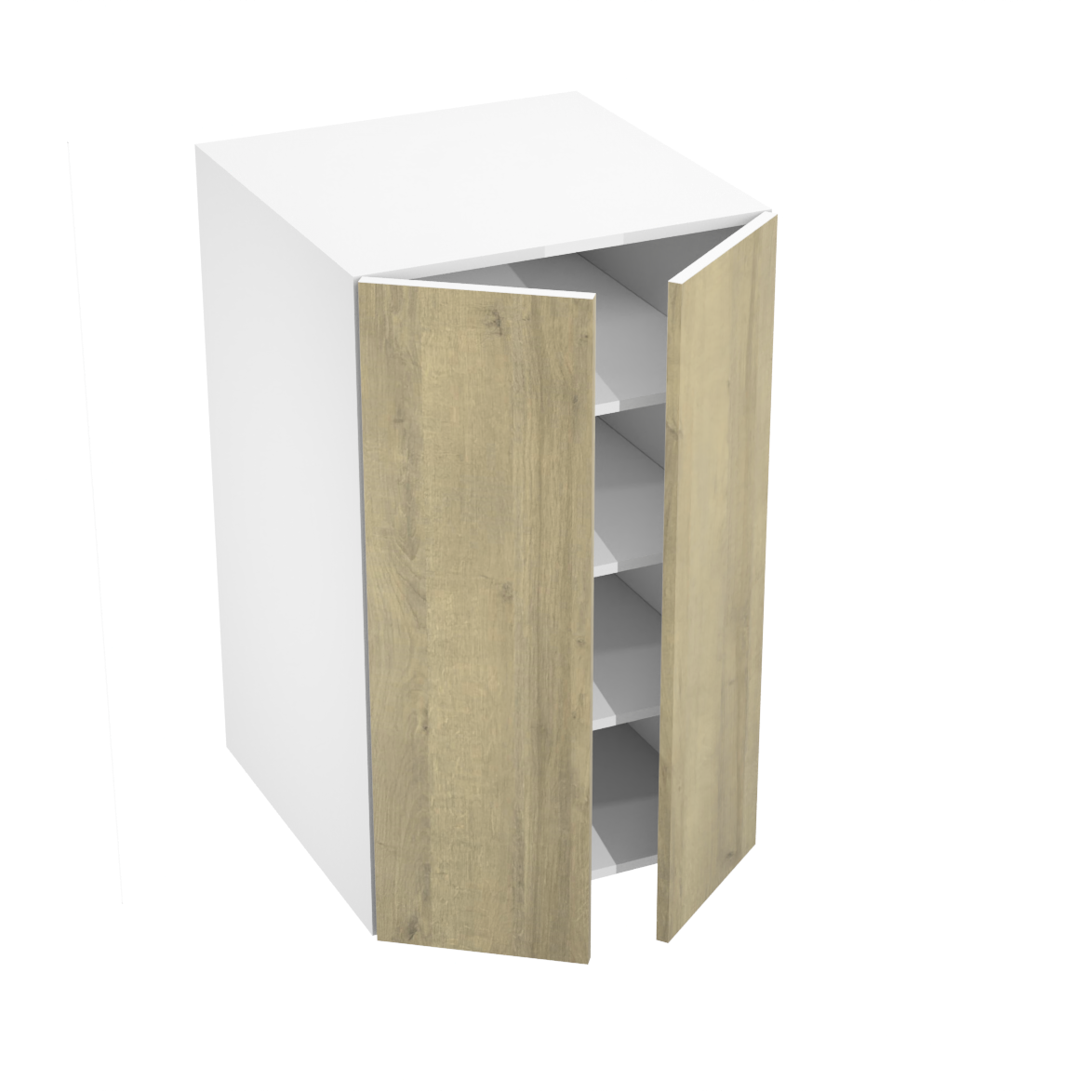 Armoire de cuisine profonde 2 portes (24''L x 39''H x 23 3/4''P)