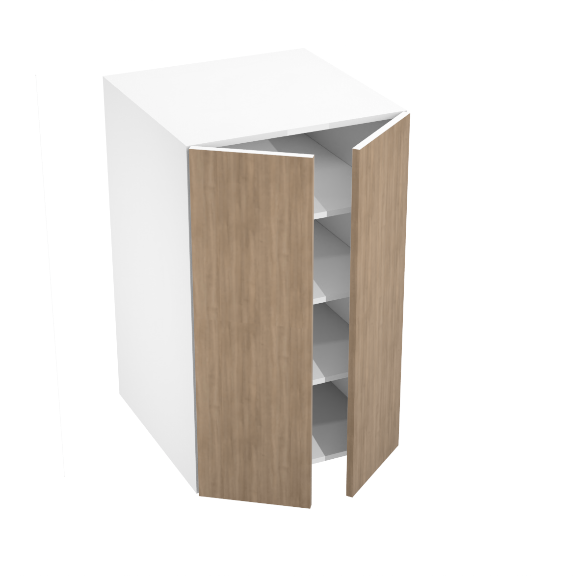 Armoire de cuisine profonde 2 portes (24''L x 39''H x 23 3/4''P)
