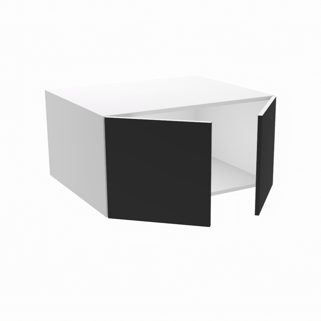 Deep 2-door upper kitchen cabinet (30''W x 15''H x 23 3/4''D)