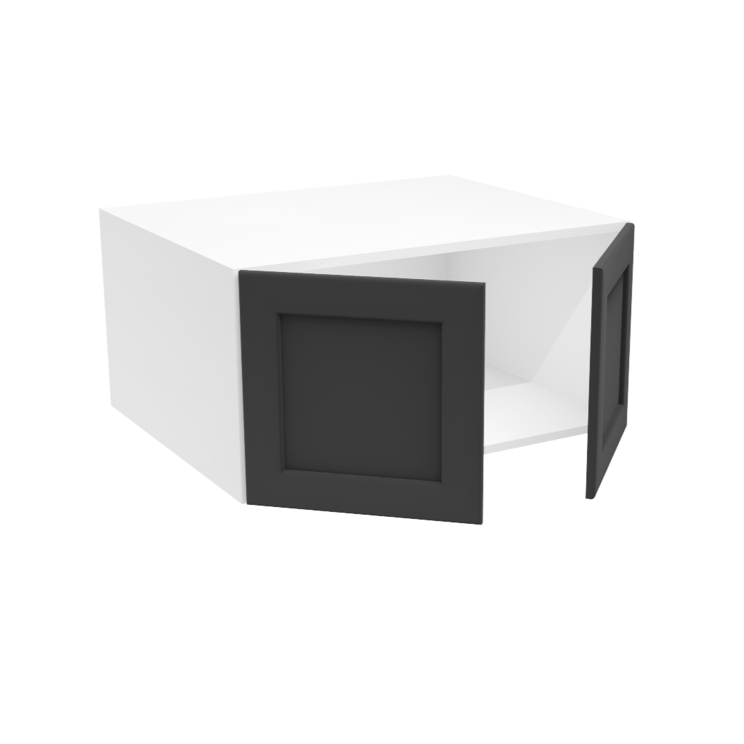 Deep 2-door upper kitchen cabinet (30''W x 15''H x 23 3/4''D)