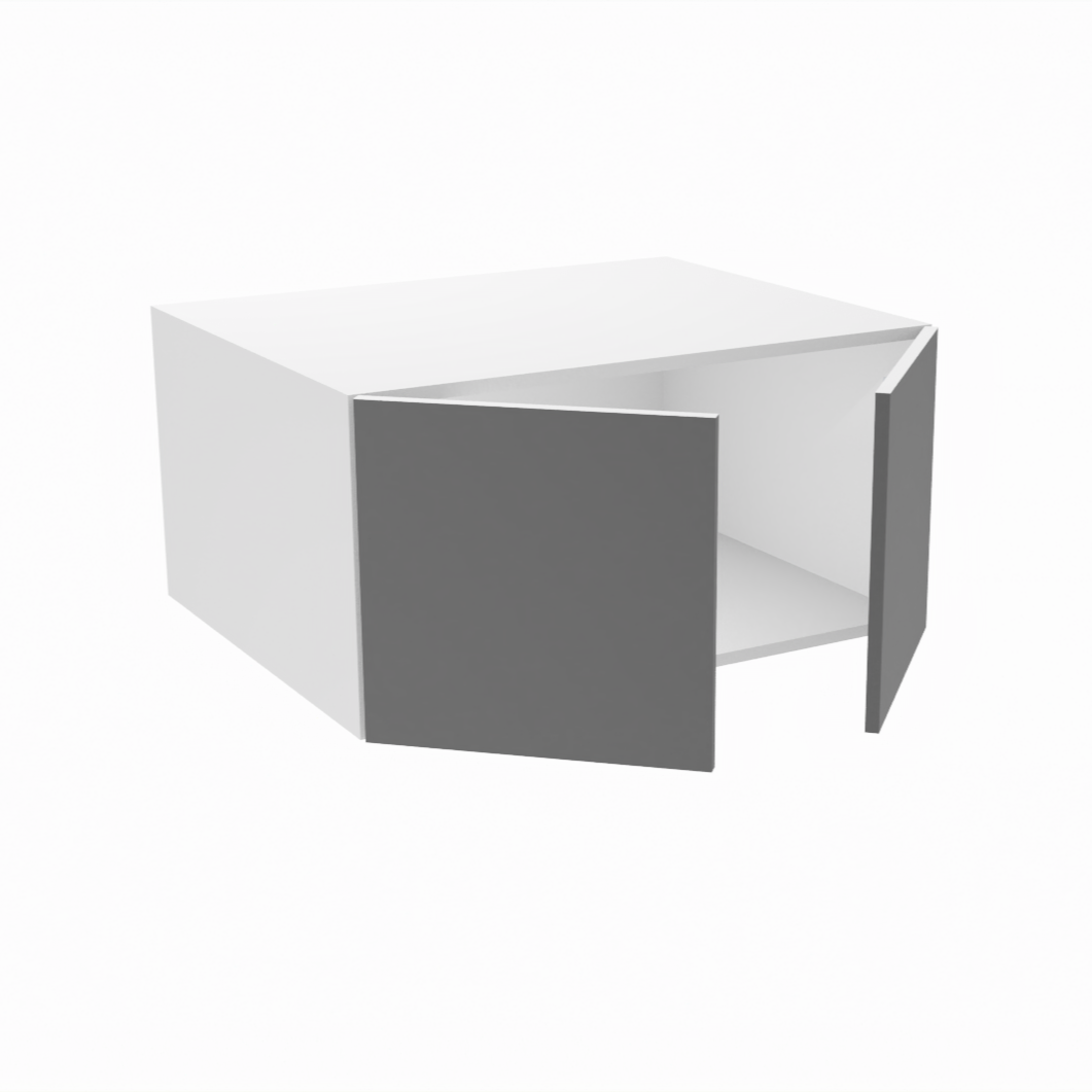 Deep 2-door upper kitchen cabinet (30''W x 15''H x 23 3/4''D)