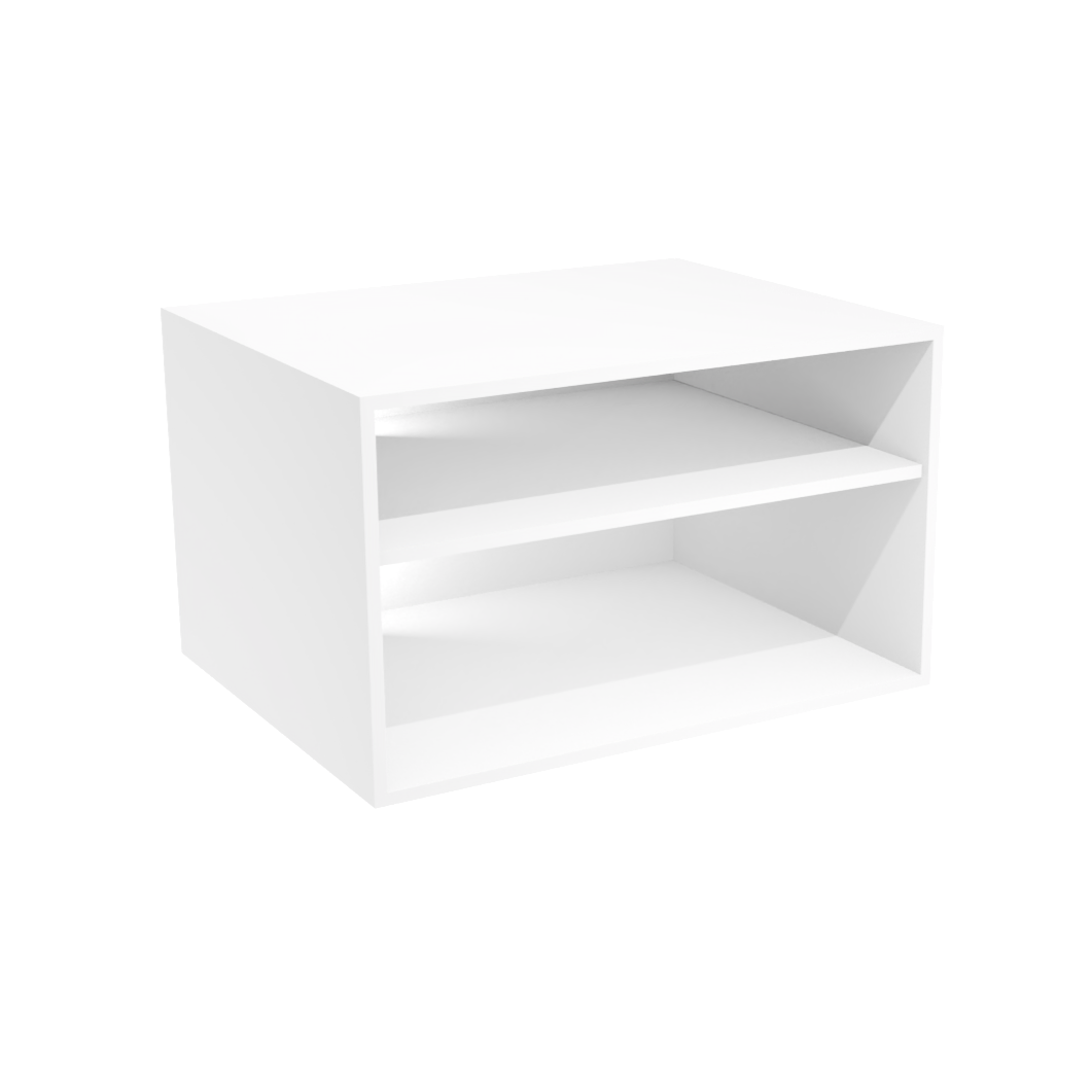 Deep 2-door upper kitchen cabinet (30''W x 18''H x 23 3/4''D)
