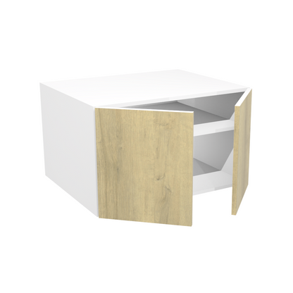 Deep 2-door upper kitchen cabinet (30''W x 18''H x 23 3/4''D)