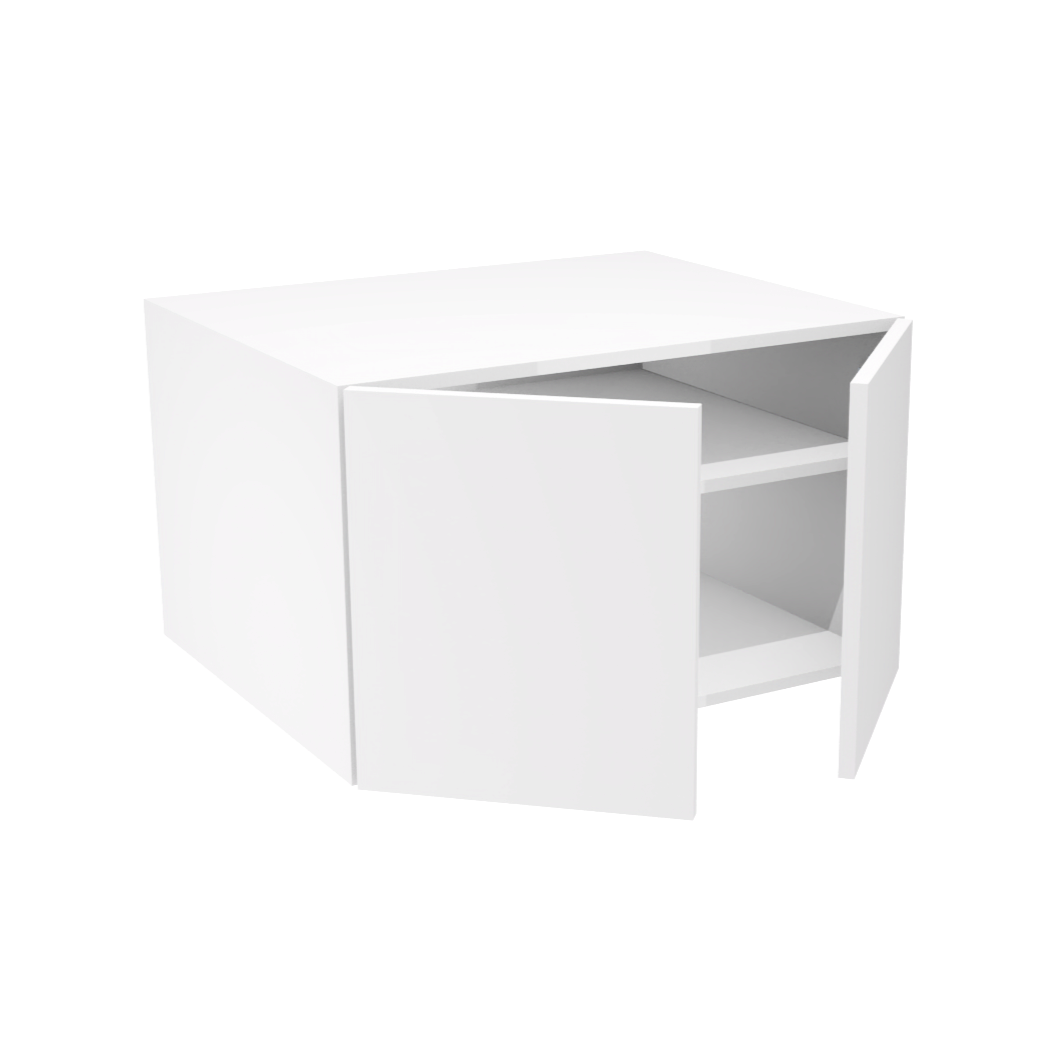 Deep 2-door upper kitchen cabinet (30''W x 18''H x 23 3/4''D)