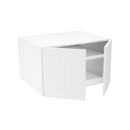 Deep 2-door upper kitchen cabinet (30''W x 18''H x 23 3/4''D)