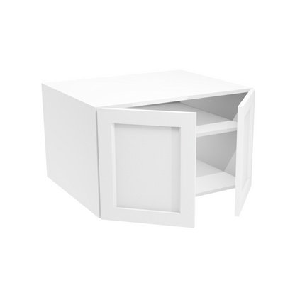 Deep 2-door upper kitchen cabinet (30''W x 18''H x 23 3/4''D)