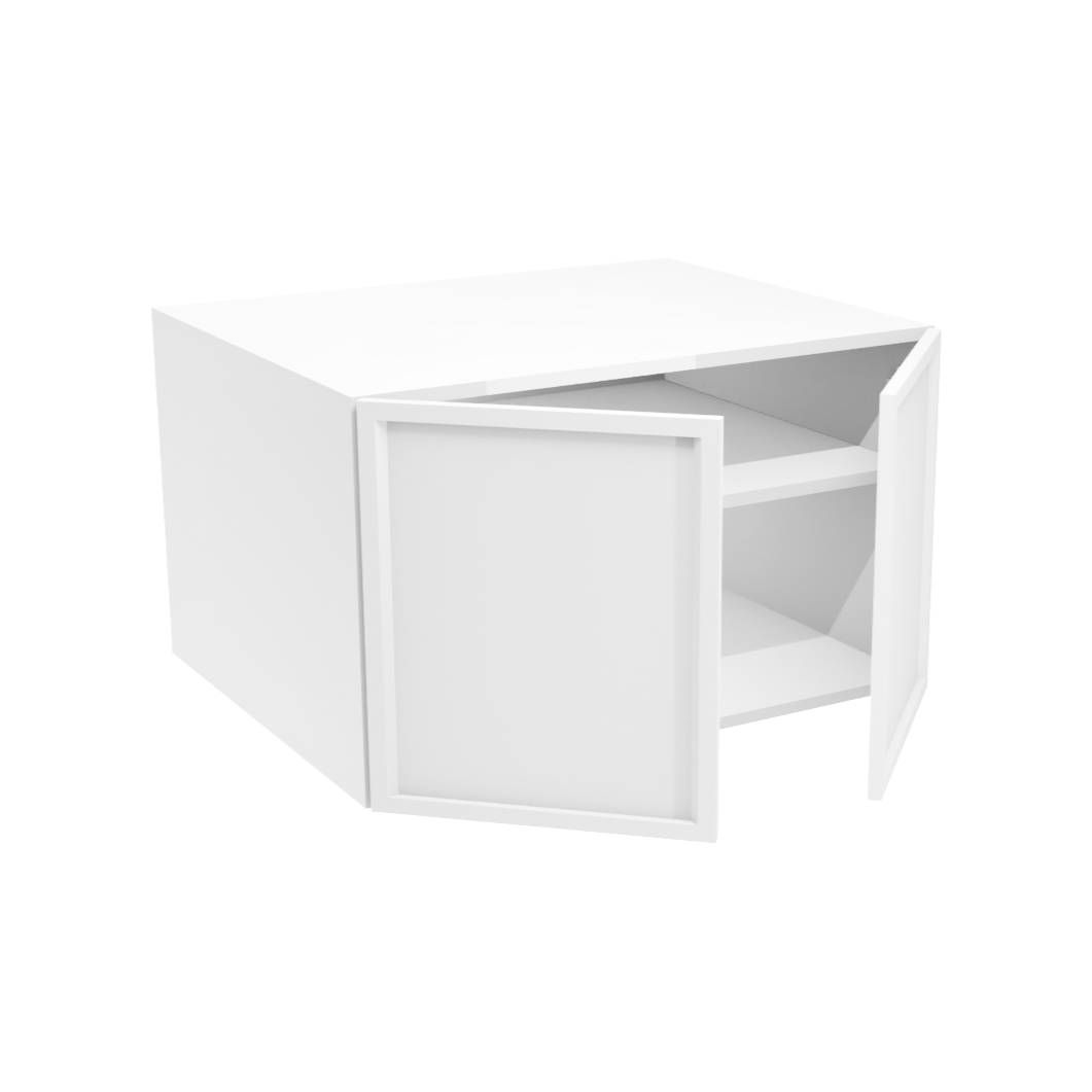 Deep 2-door upper kitchen cabinet (30''W x 18''H x 23 3/4''D)