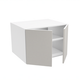 Deep 2-door upper kitchen cabinet (30''W x 21''H x 23 3/4''D)