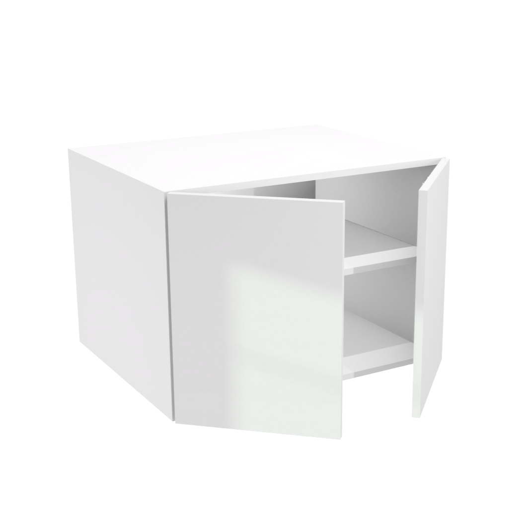 Deep 2-door upper kitchen cabinet (30''W x 21''H x 23 3/4''D)