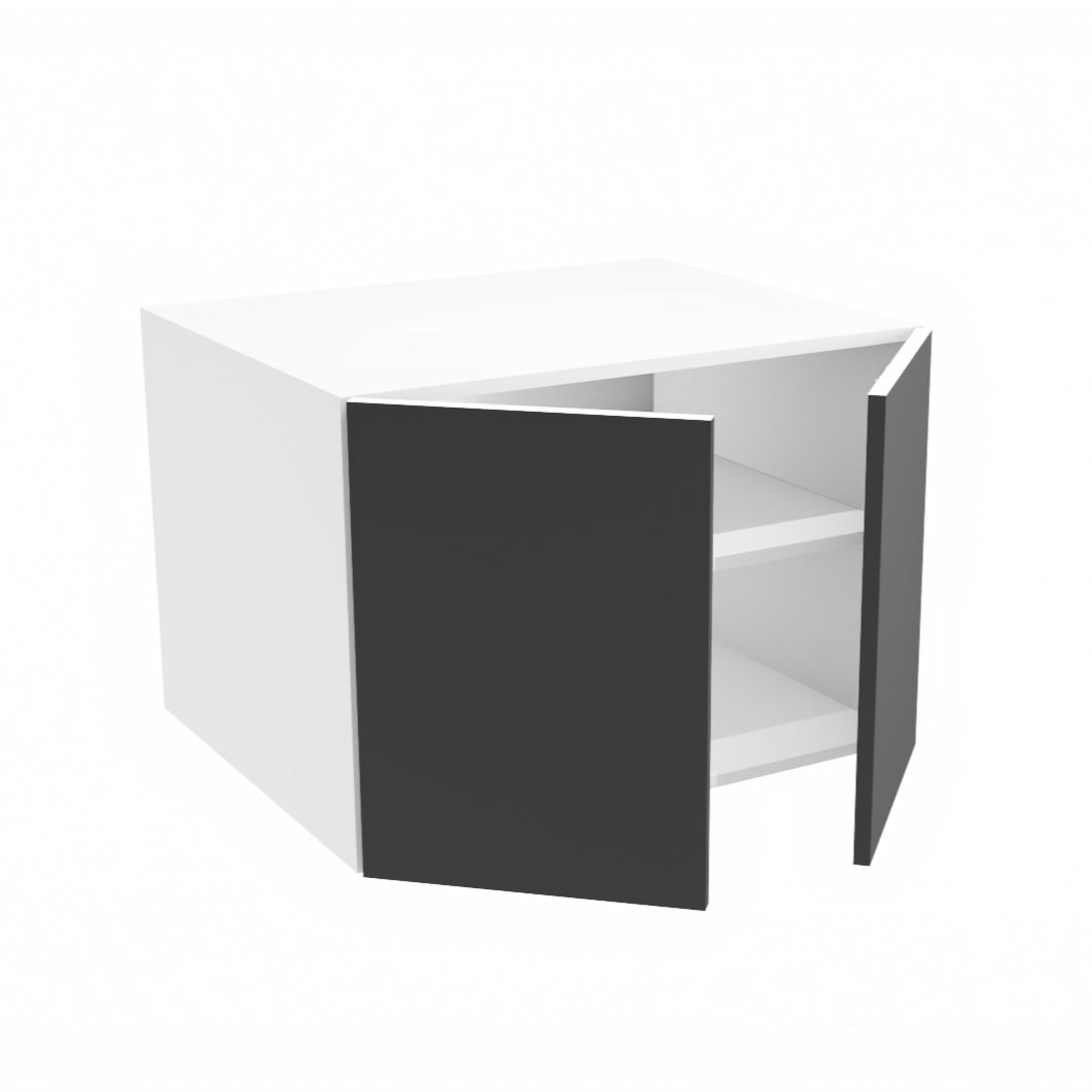 Deep 2-door upper kitchen cabinet (30''W x 21''H x 23 3/4''D)