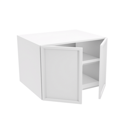 Deep 2-door upper kitchen cabinet (30''W x 21''H x 23 3/4''D)