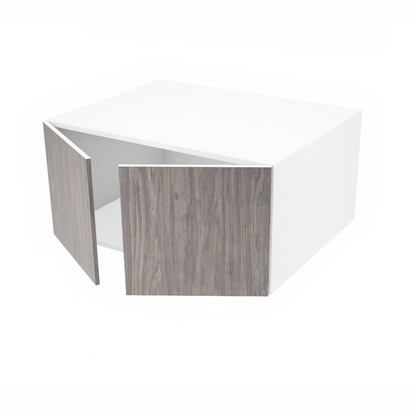 Armoire de cuisine du haut profonde 2 portes (33''L x 15''H x 23 3/4''P)