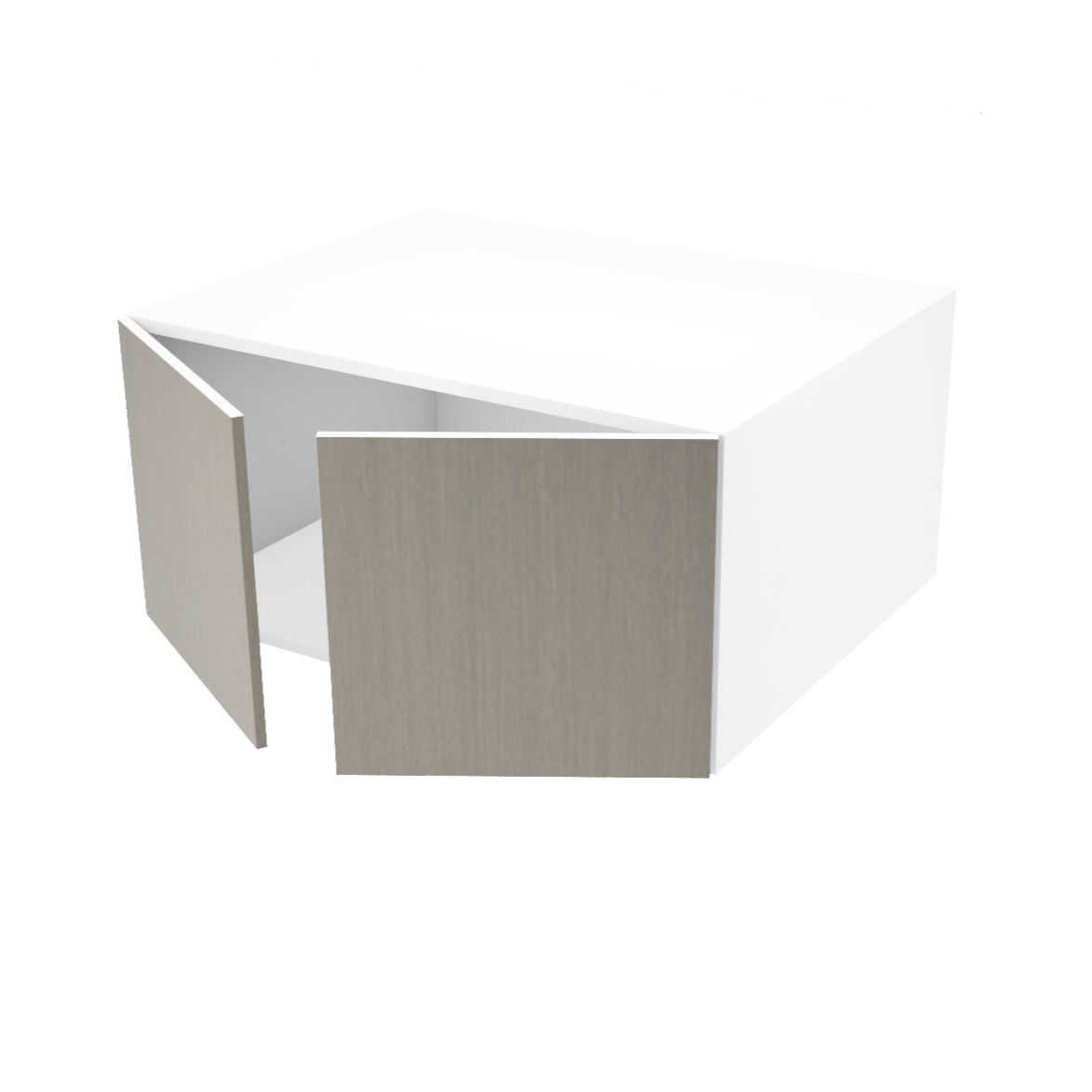 Wall deep kitchen cabinet 2 doors 34''W x 15''H x 23 3/4''D