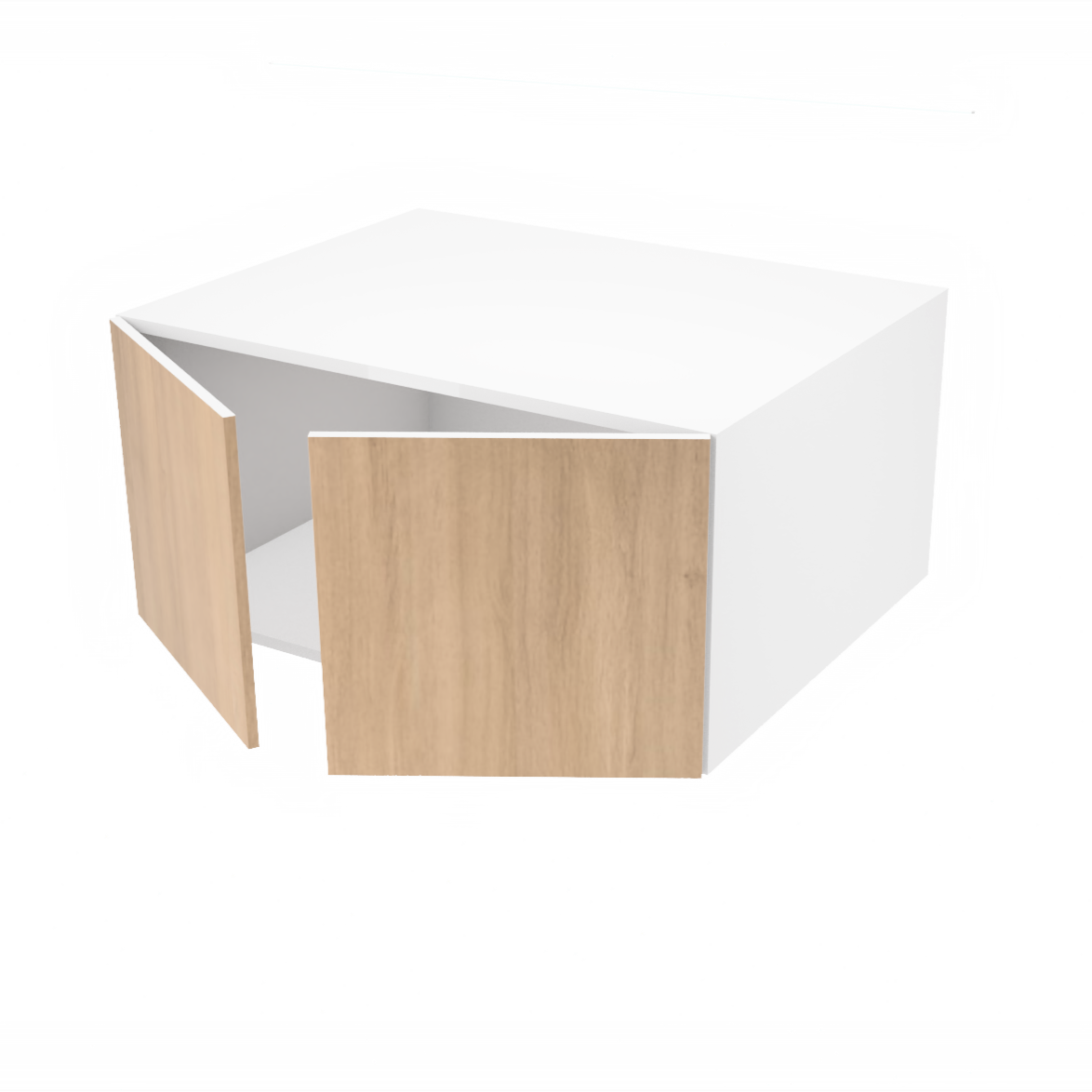 Wall deep kitchen cabinet 2 doors 34''W x 15''H x 23 3/4''D