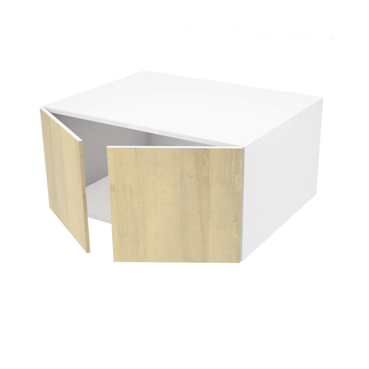 Wall deep kitchen cabinet 2 doors 31''W x 15''H x 23 3/4''D