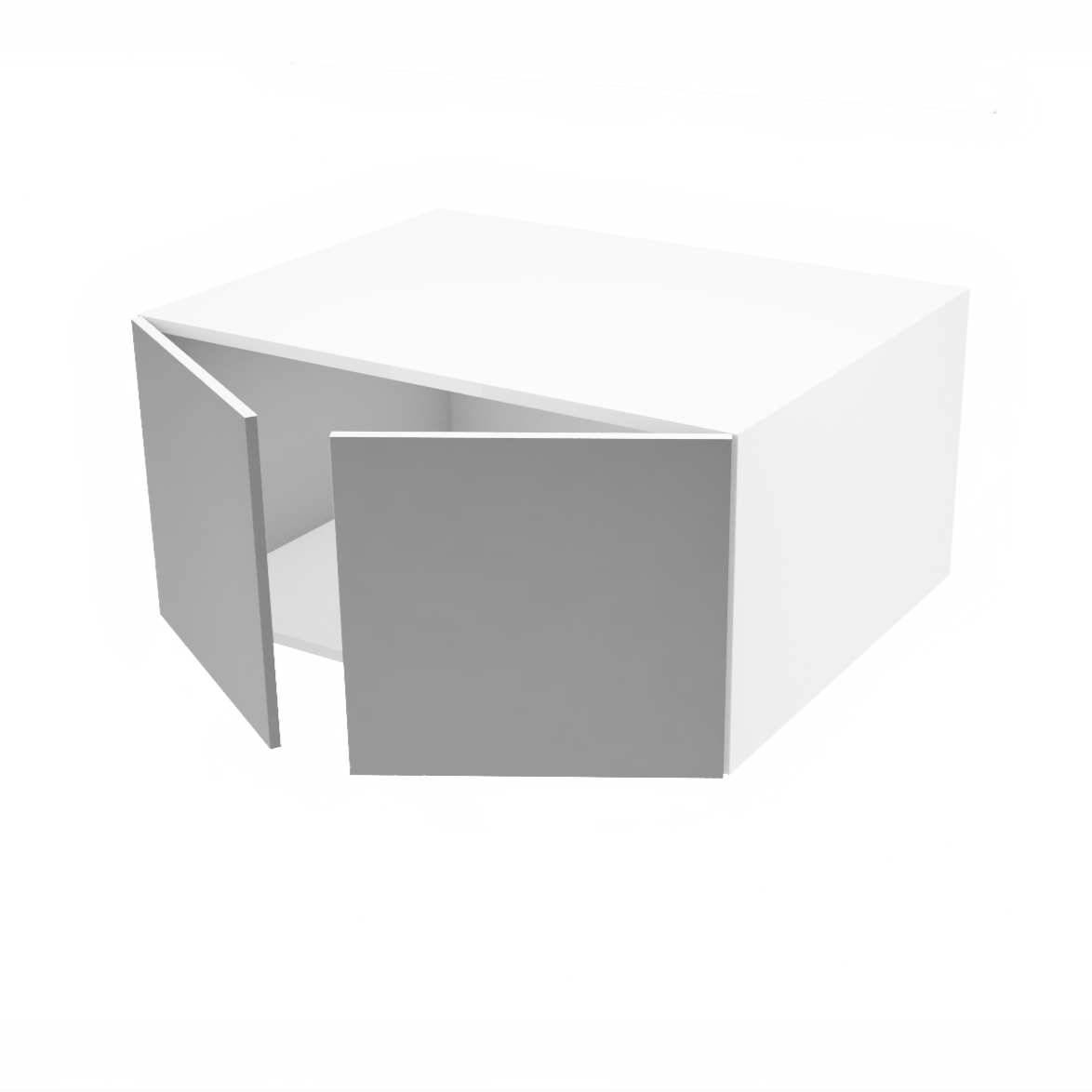 Wall deep kitchen cabinet 2 doors 31''W x 15''H x 23 3/4''D