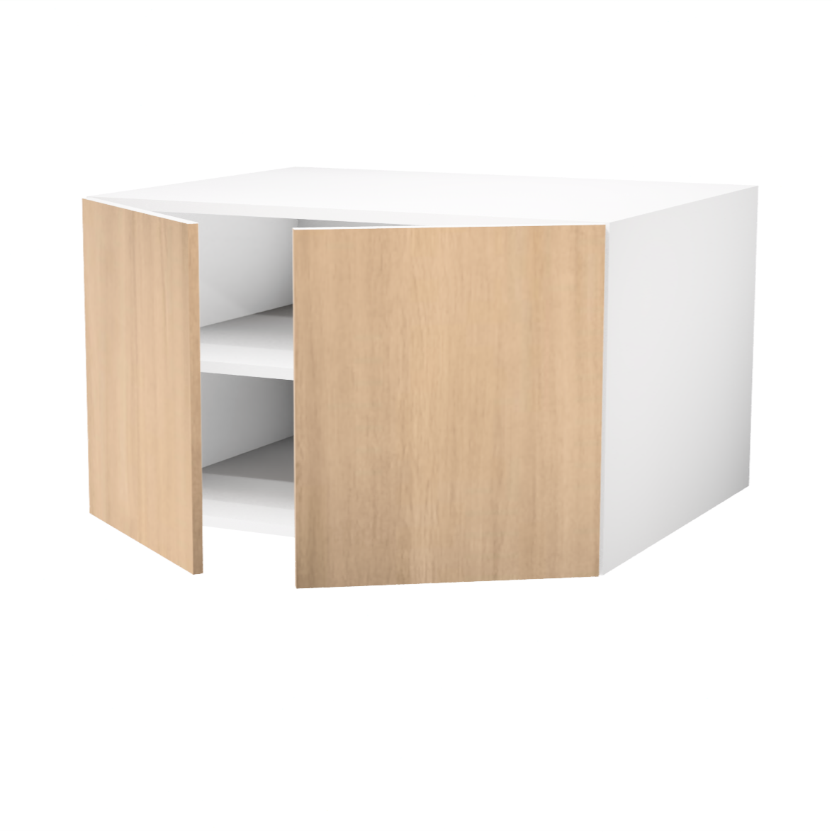 Wall deep kitchen cabinet 2 doors 31''W x 18''H x 23 3/4''D