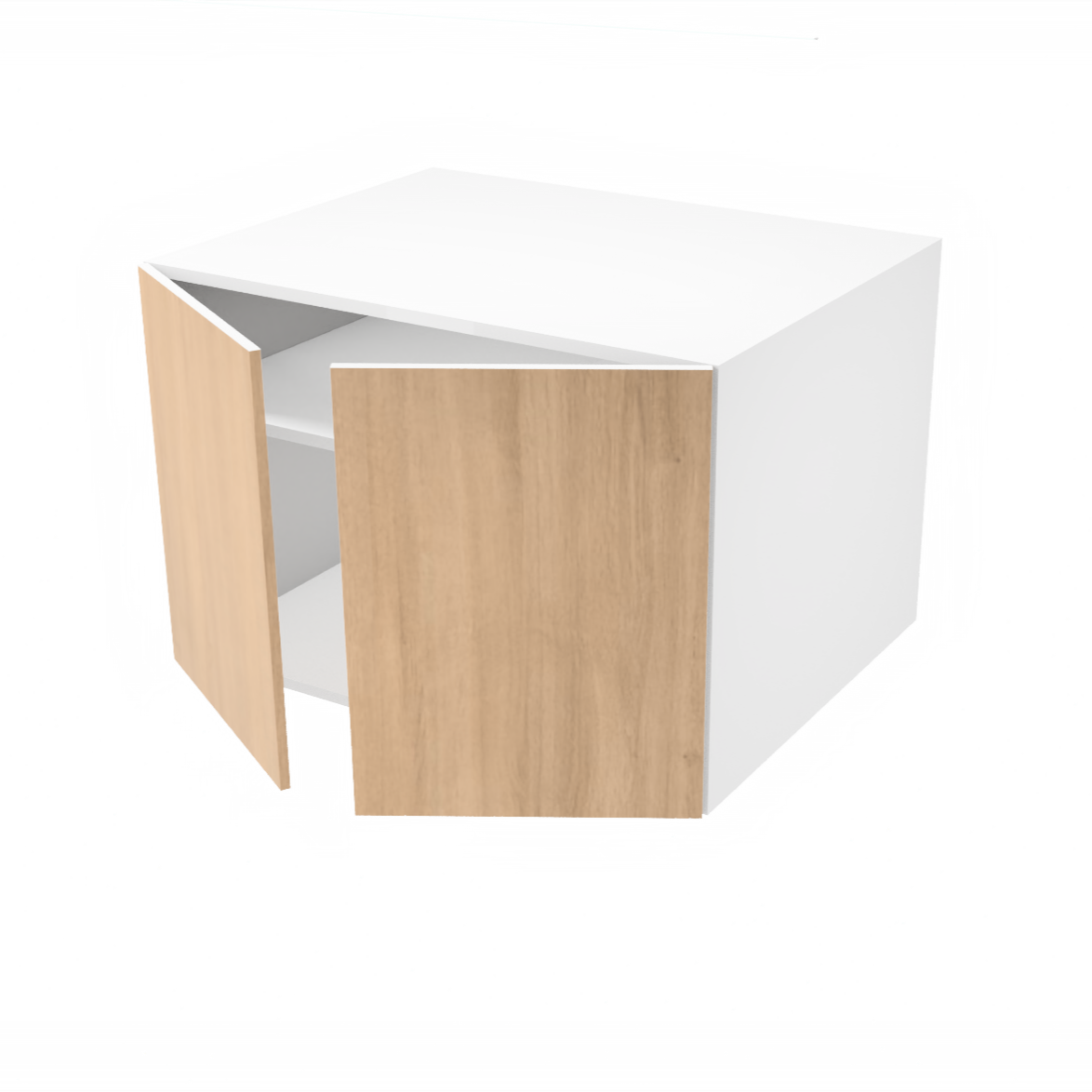 Wall deep kitchen cabinet 2 doors 31''W x 21''H x 23 3/4''D