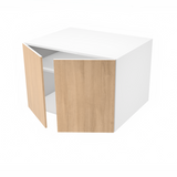 Kitchen wall 2 door cabinet 33''W x 21''H x 23 3/4''D