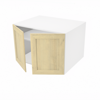 Kitchen wall 2 door cabinet 33''W x 21''H x 23 3/4''D