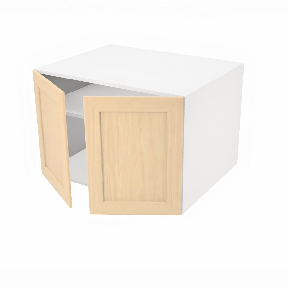Kitchen wall 2 door cabinet 33''W x 21''H x 23 3/4''D