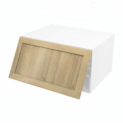 Armoire de cuisine du haut ouverture horizontale (flip) 1 porte (33''L x 18''H x 23 3/4''P)