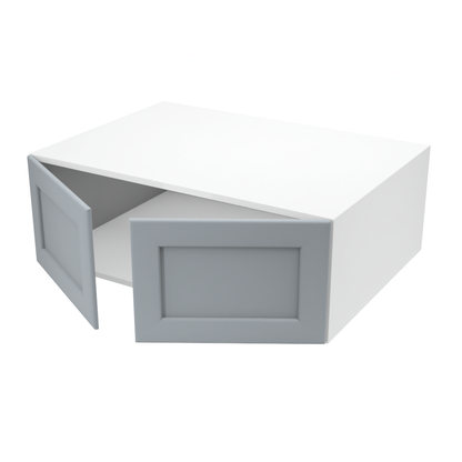 Armoire de cuisine du haut profonde 2 portes (34''L x 12''H x 23 3/4''P)