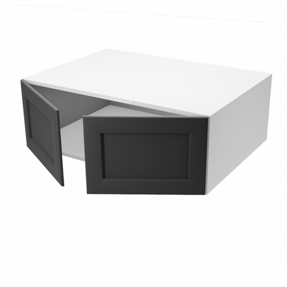 Wall deep kitchen cabinet 2 doors 34''W x 12''H x 23 3/4''D