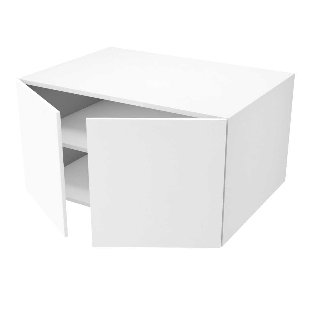 Armoire de cuisine du haut profonde 2 portes (34''L x 18''H x 23 3/4''P)