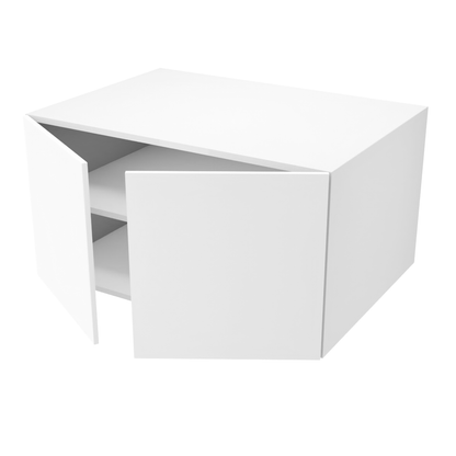 Armoire de cuisine du haut profonde 2 portes (34''L x 18''H x 23 3/4''P)