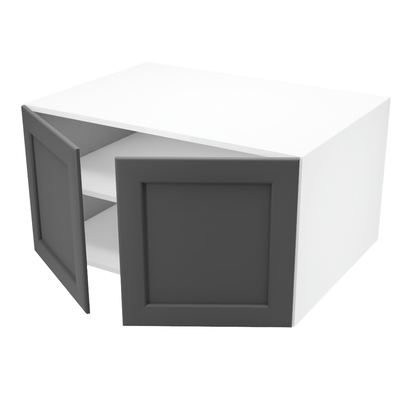 Armoire de cuisine du haut profonde 2 portes (34''L x 18''H x 23 3/4''P)